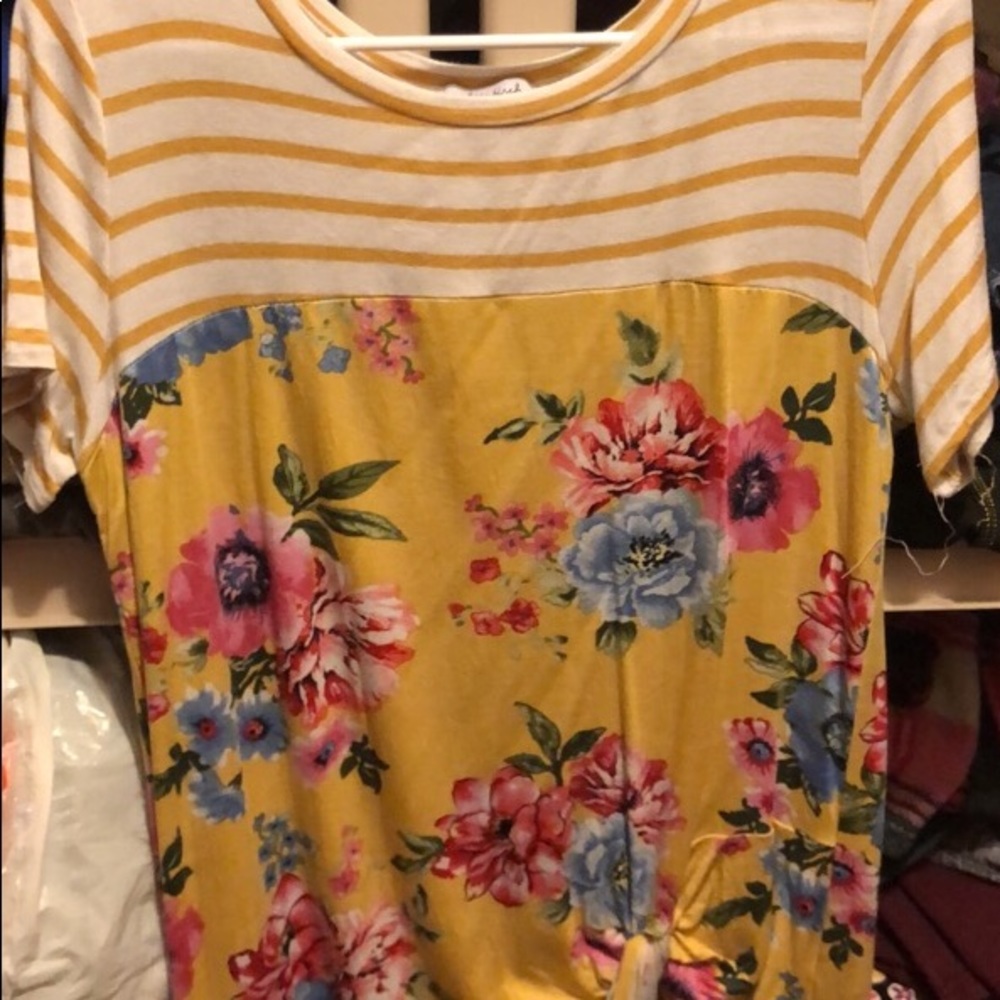 Yellow shirt
